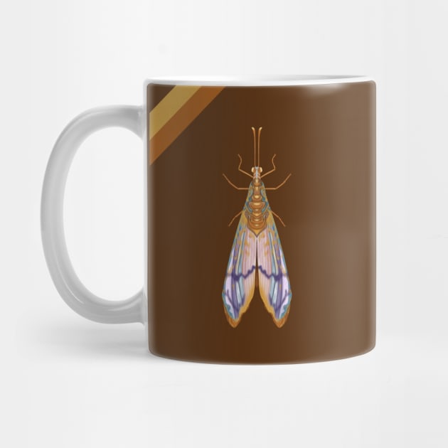 Colorful butterfly digital drawing by Introvert Home 